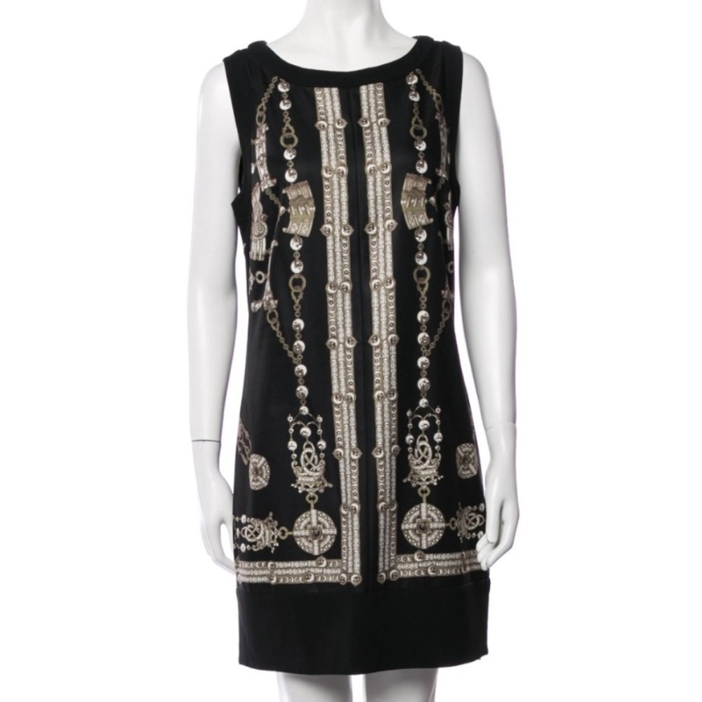 Marchesa Voyage Black Mini w/Gold Printed Pattern